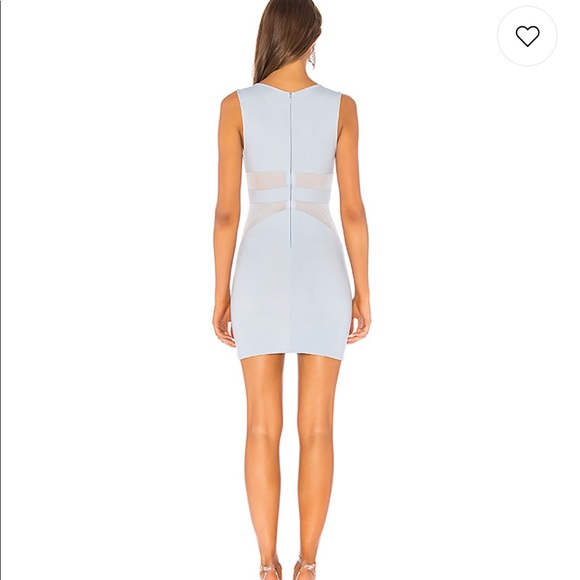 blue bodycon by H;OURS - Picture 3 of 5